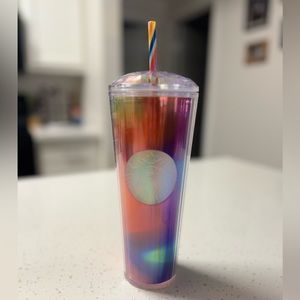 Starbucks Limited Edition Pride Geometric Dome Top Venti Tumbler 24 Ounces